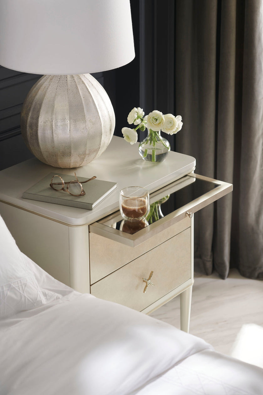 Caracole Classic Finishing Up Nightstand INV