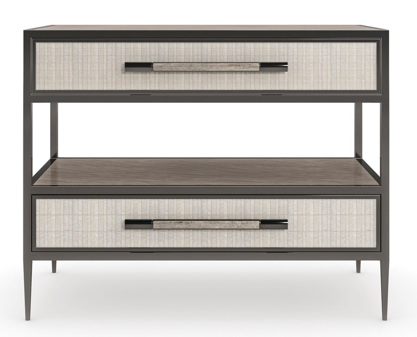 Caracole Classic Dual Impressions Nightstand INV