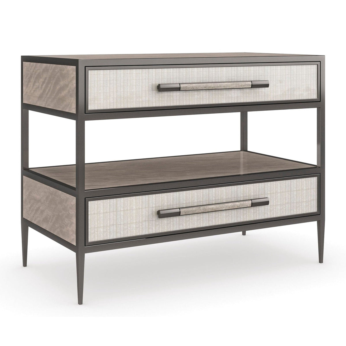 Caracole Classic Dual Impressions Nightstand INV