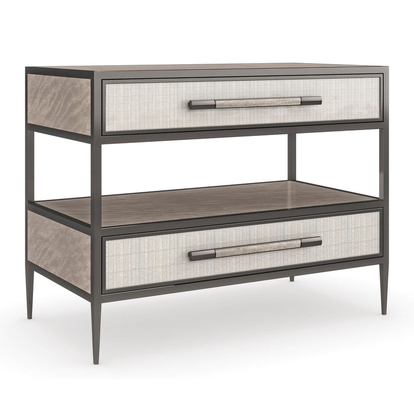 Caracole Classic Dual Impressions Nightstand INV