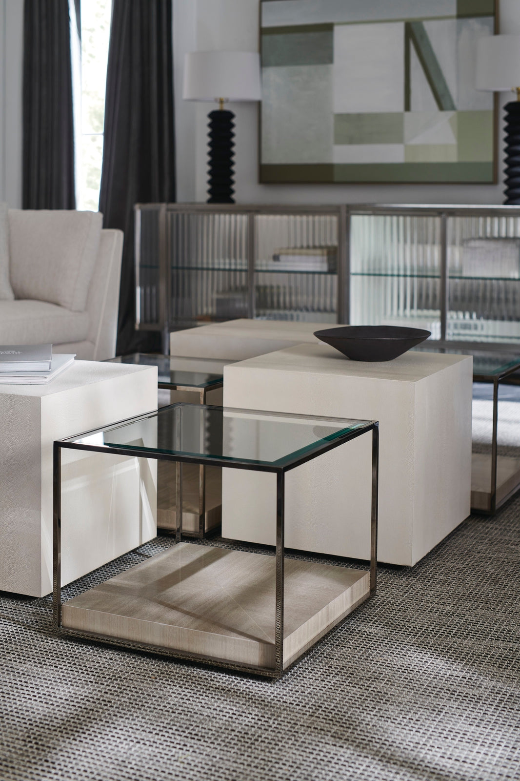 Caracole Classic Solid Ground Cocktail Tables