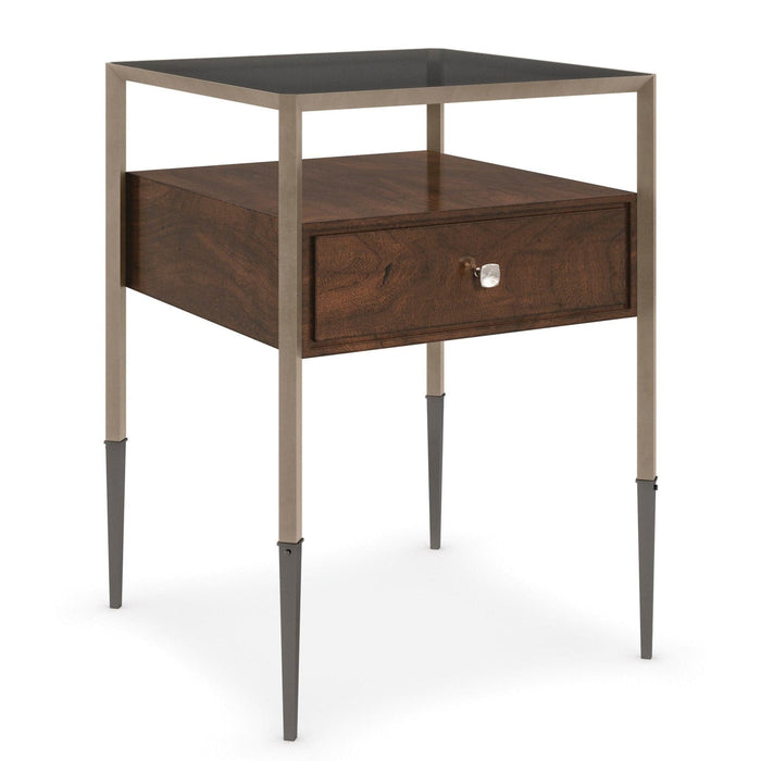 Caracole Classic Shadow Box End Table