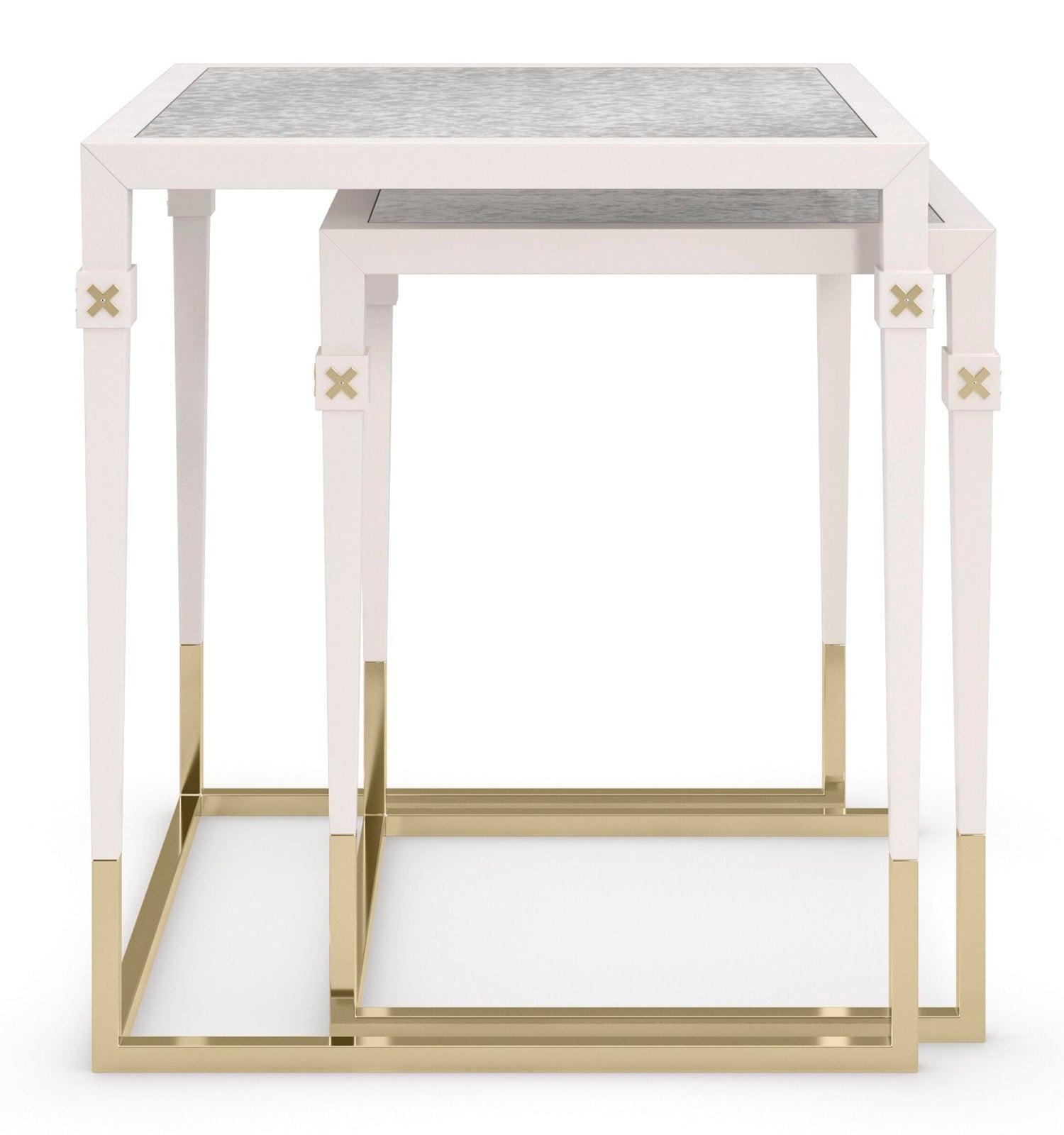 Caracole Classic Better Together Nesting Tables Open Box