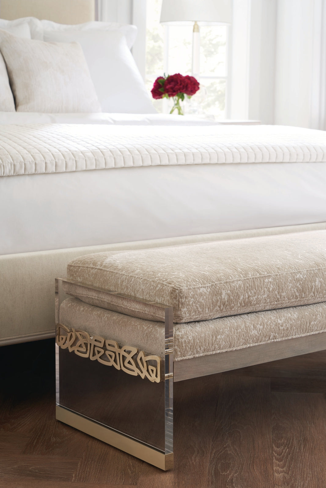 Caracole Classic Crescendo Upholstered Queen Bed