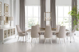 Caracole Classic Lattice Gather Dining Table Clearance