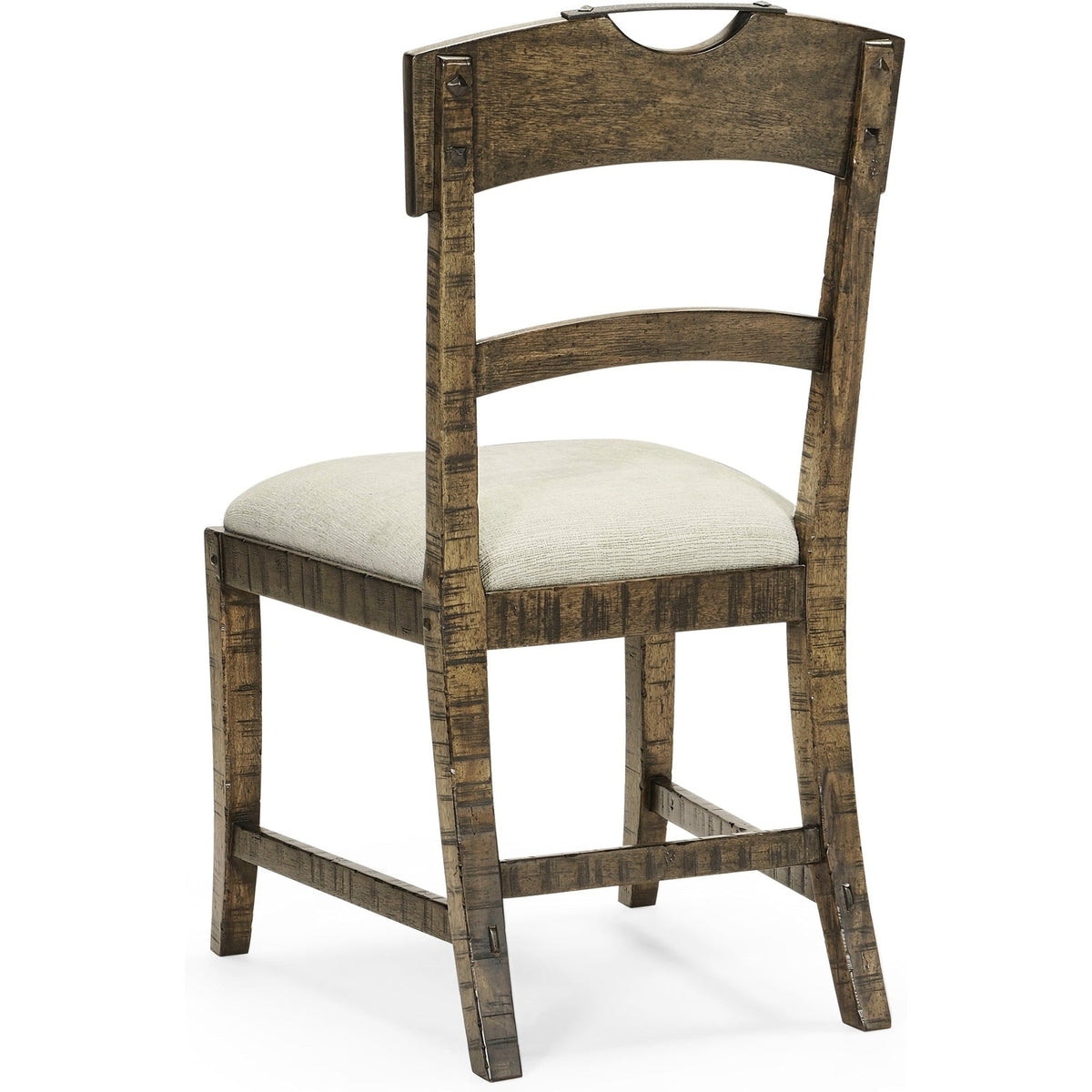 Jonathan Charles Casual Accents Planked Dining Side Chair