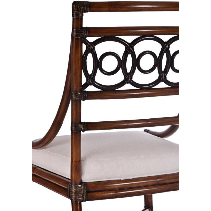 Century Furniture Curate Circles Side Chair-Flax