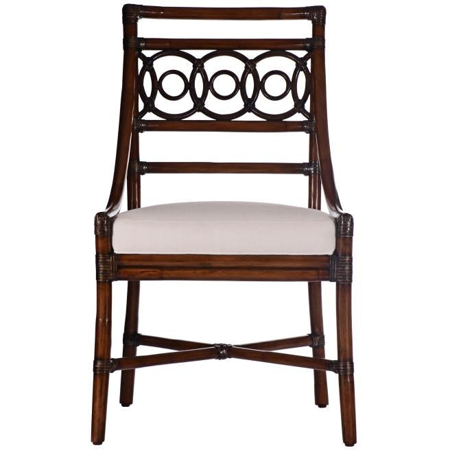 Century Furniture Curate Circles Side Chair-Flax