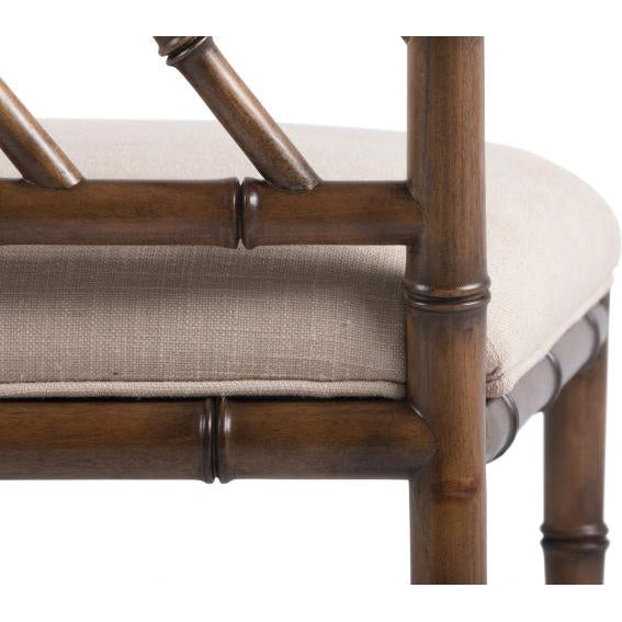 Century Furniture Curate Circles Side Chair-Flax