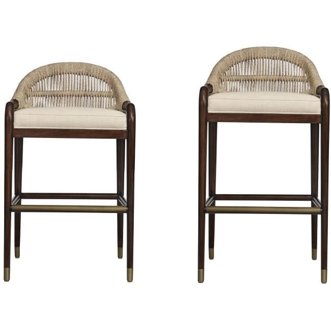 Century Furniture Curate Low Back Counter Stool