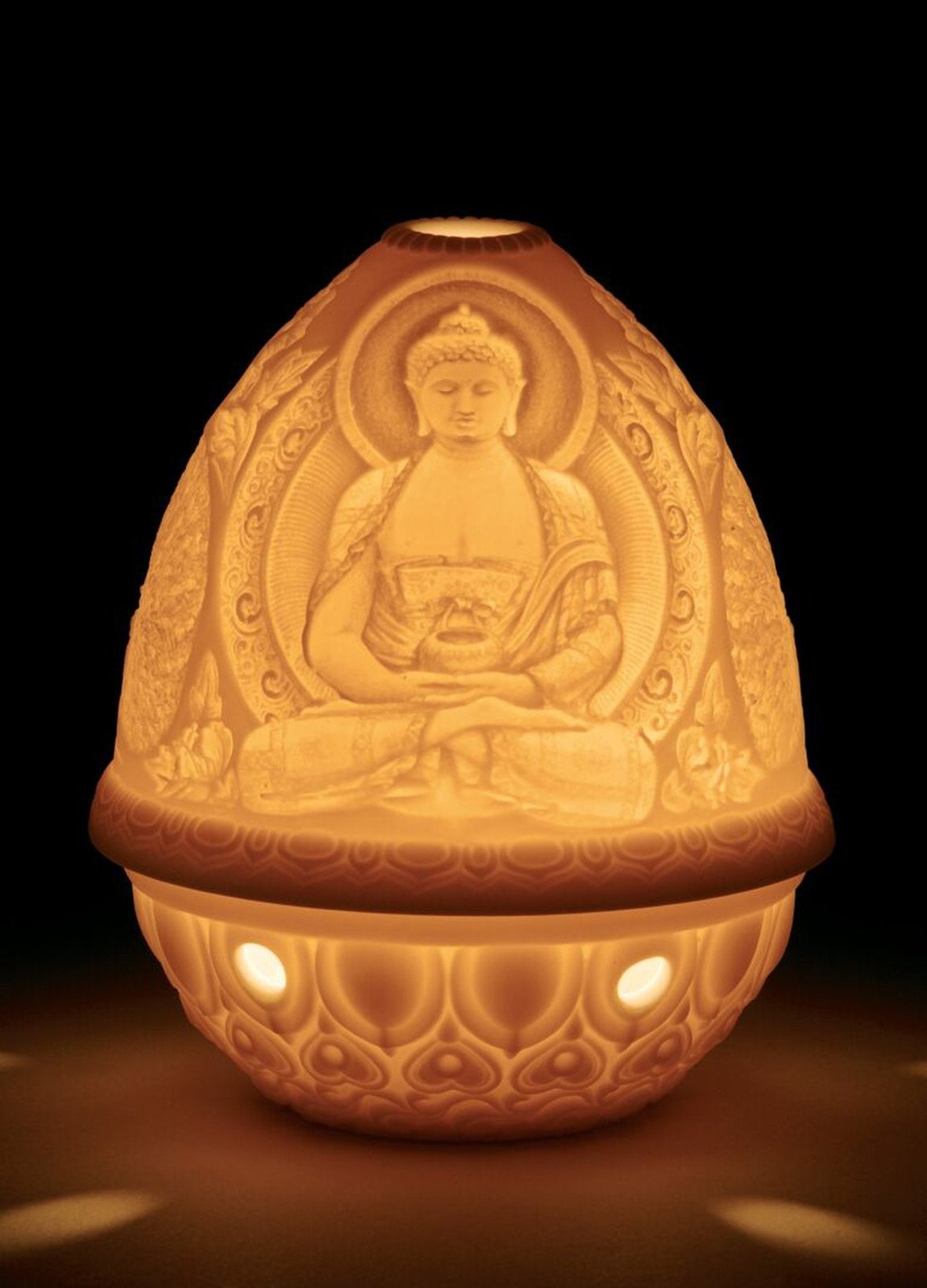 Lladro Buddha Lithophane