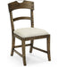 Jonathan Charles Casual Accents Planked Dining Side Chair