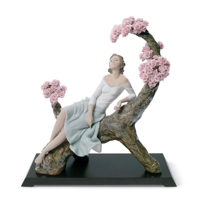 Lladro Sweet Scent of Blossoms Woman Figurine Limited Edition