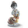 Lladro Krishna Butterthief Figurine