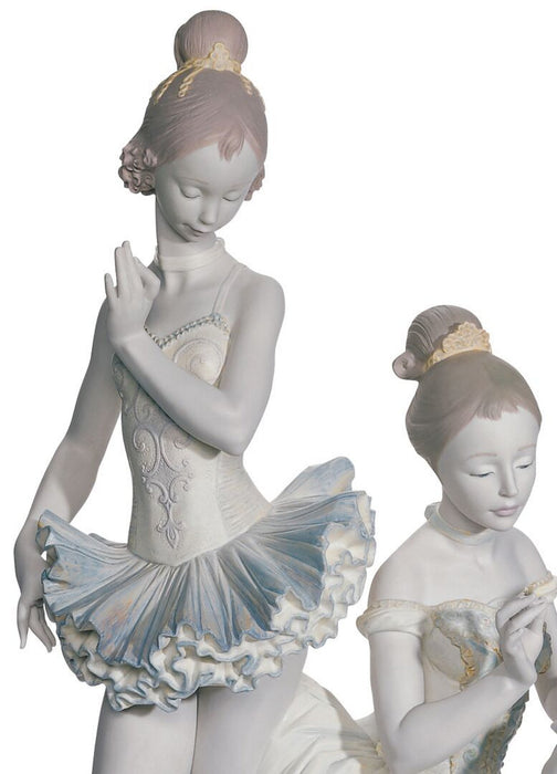 Lladro Love for Ballet Dancers Sculpture Limited Edition