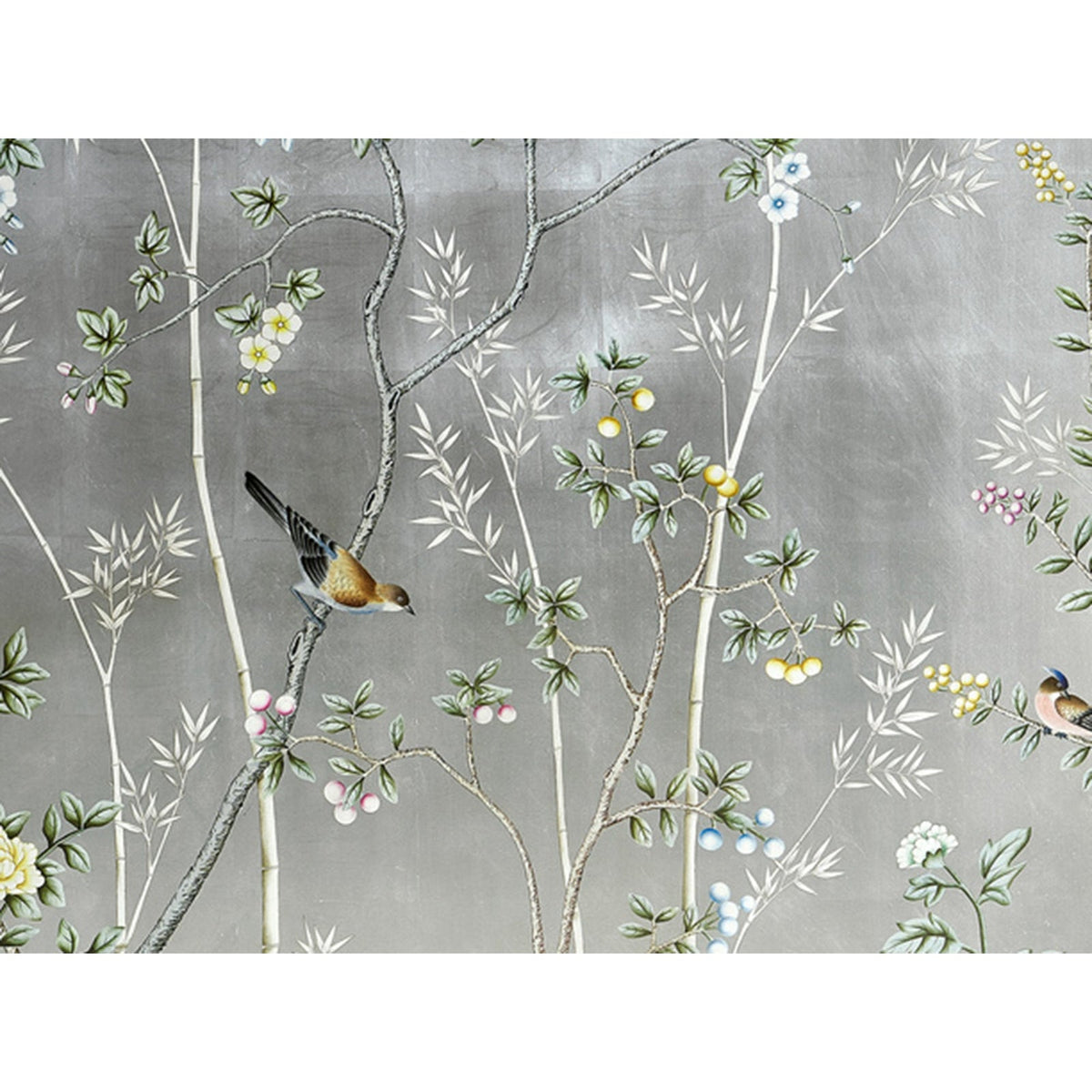 Jonathan Charles Shimmering Moon Half Round Panel Bed