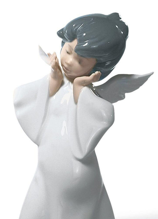 Lladro Mime Angel Figurine