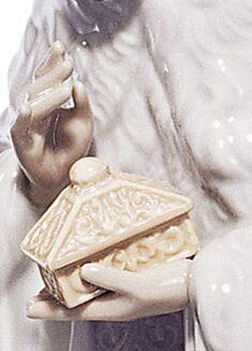 Lladro King Gaspar Nativity Figurine-II