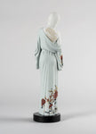 Lladro Beauty with dragon tattoo Woman Figurine