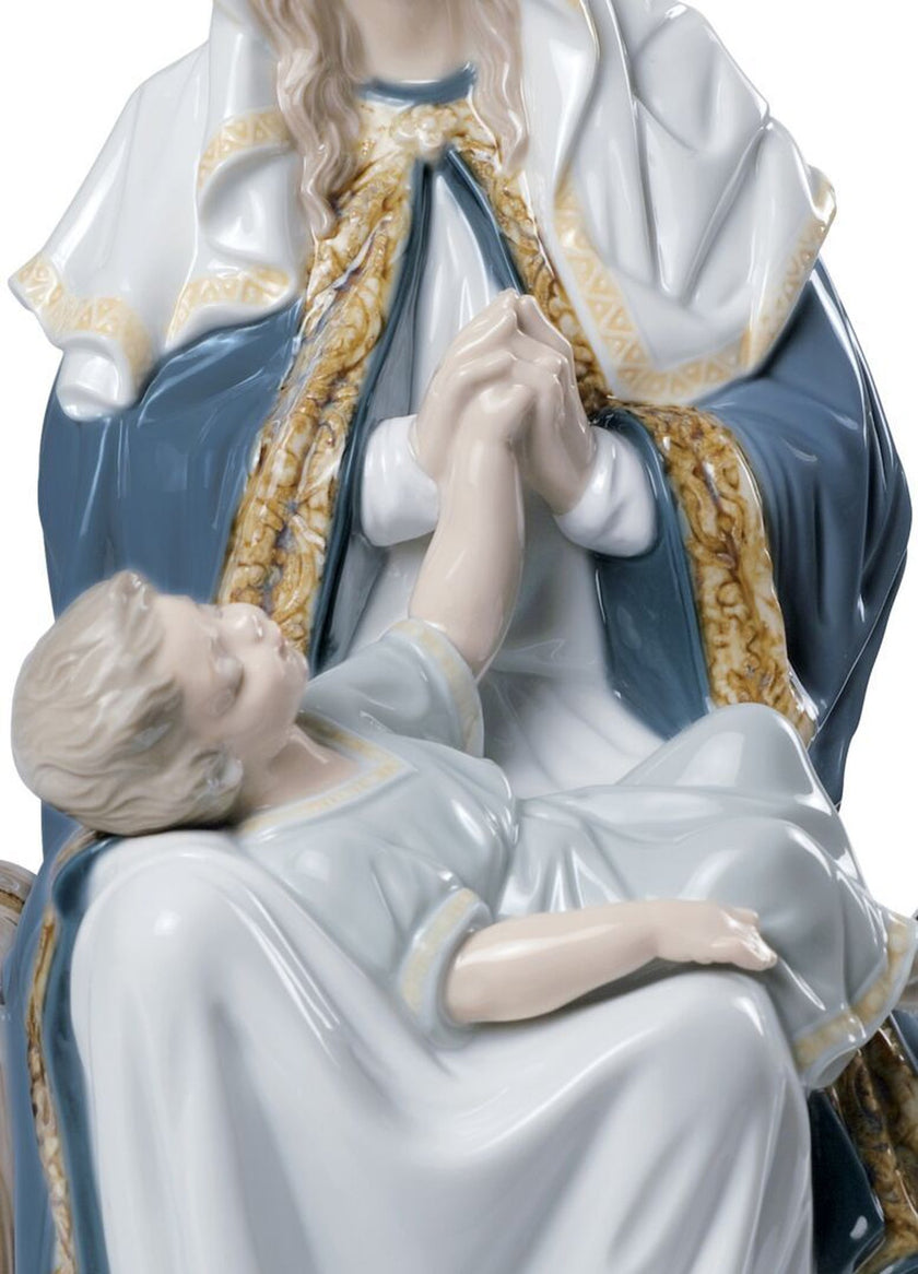 Lladro Our Lady of Divine Providence Figurine