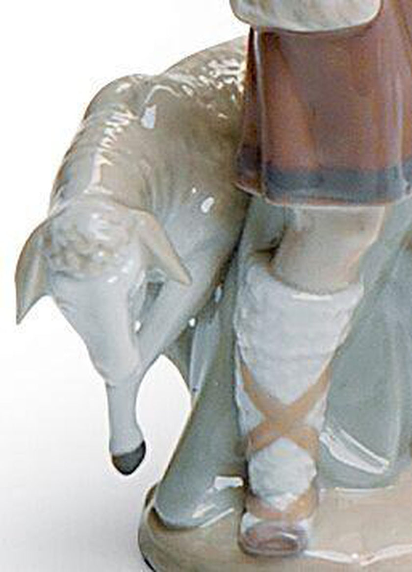 Lladro Shepherd Boy Nativity Figurine