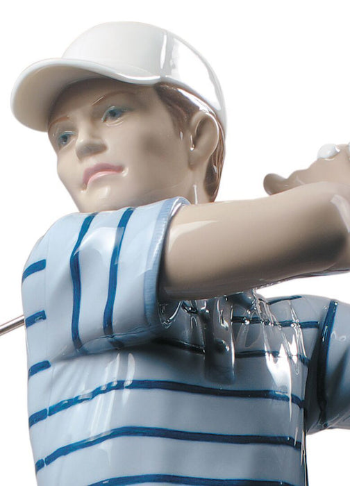 Lladro Golf Champion Man Figurine