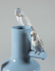 Lladro Parrot Parade Vase