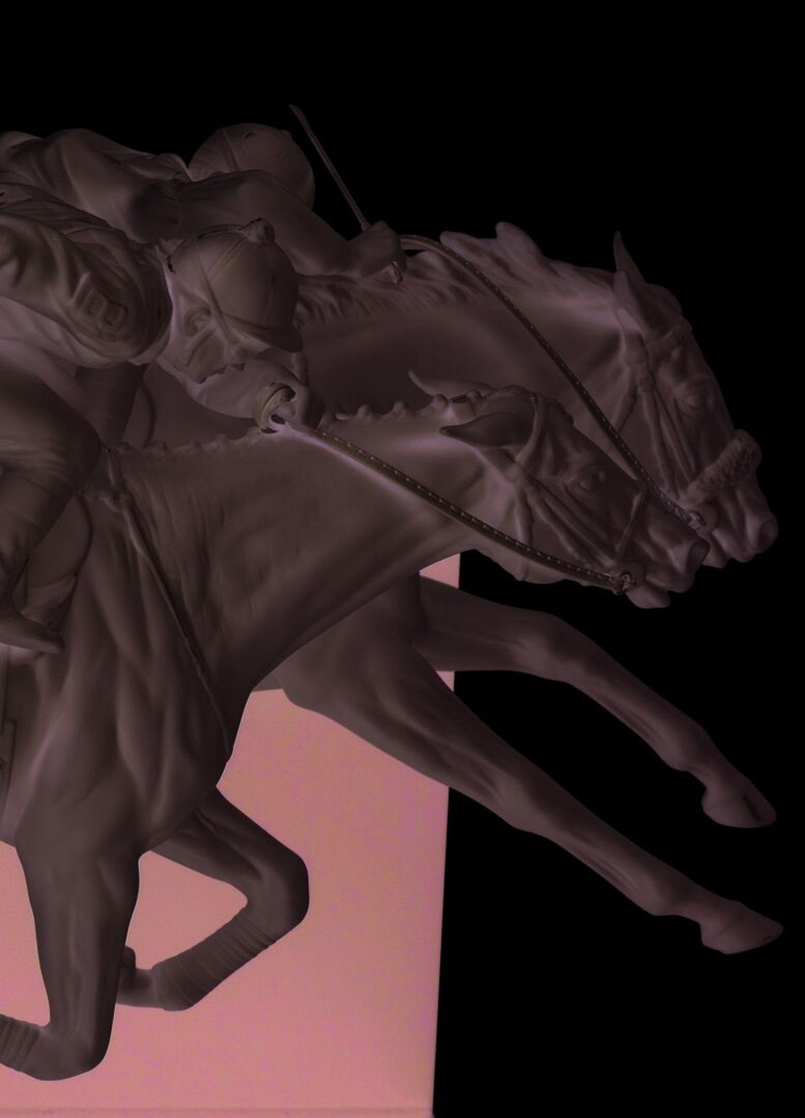 Lladro Horse Race Figurine Limited Edition