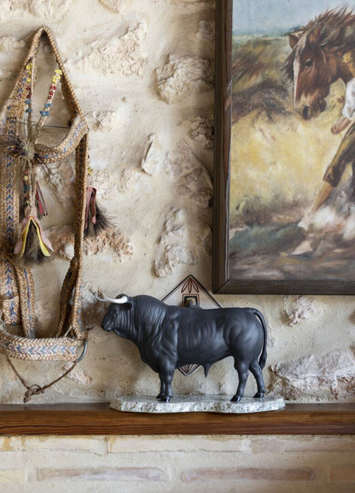 Lladro Spanish Bull Figurine