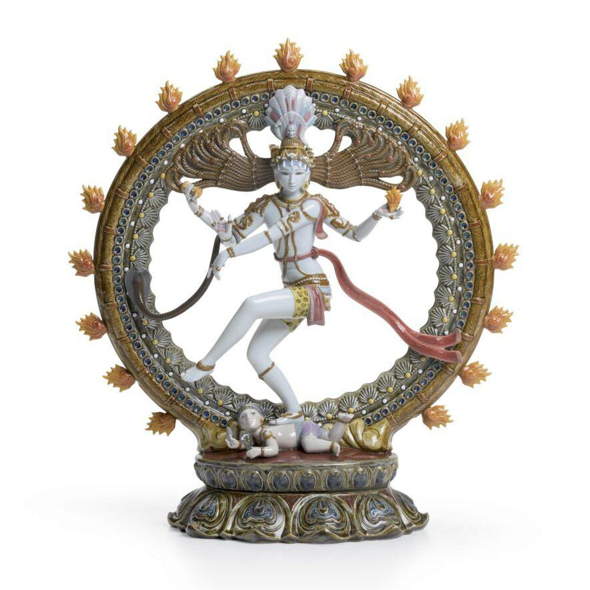 Lladro Shiva Nataraja Sculpture Limited Edition
