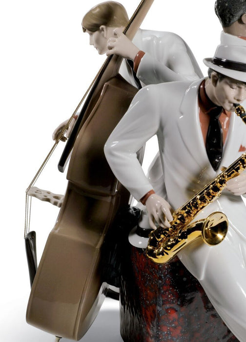 Lladro Jazz Trio Figurine Limited Edition