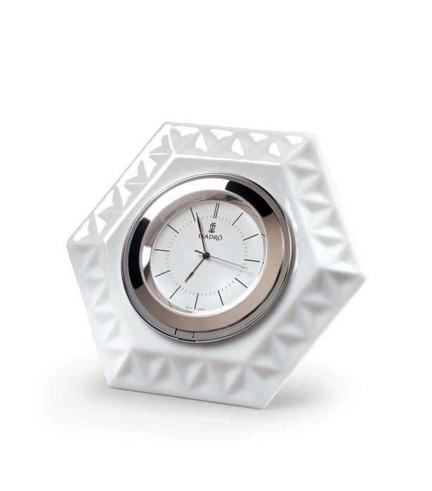 Lladro Frame Hexagonal Clock