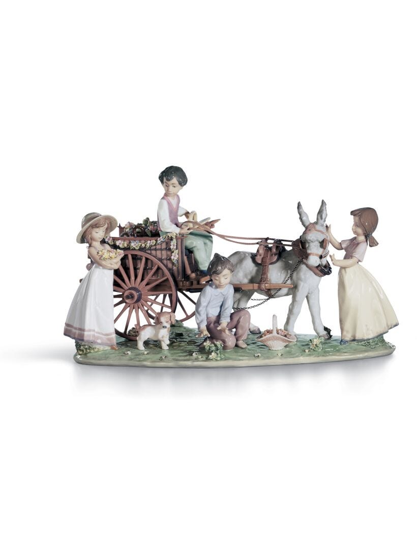 Lladro Enchanted Outing