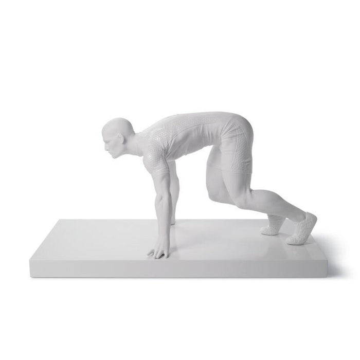 Lladro Sprinter Man Figurine