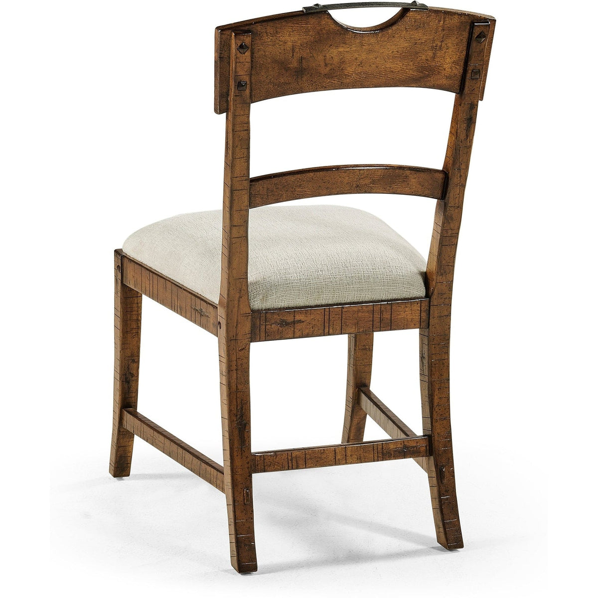 Jonathan Charles Casual Accents Planked Dining Side Chair