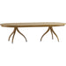 Jonathan Charles Solar Spider Leg Dining Table