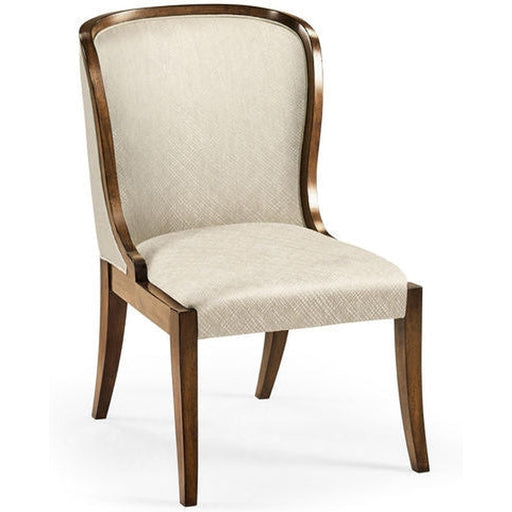 Jonathan Charles Windsor Low Curved Back Dining Side Chair
