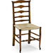 Jonathan Charles Windsor Triangular Detail Ladder Back Side Chair