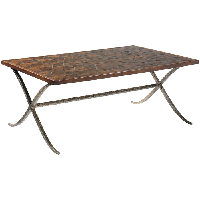 Maitland Smith Tattoo Rectangle Cocktail Table