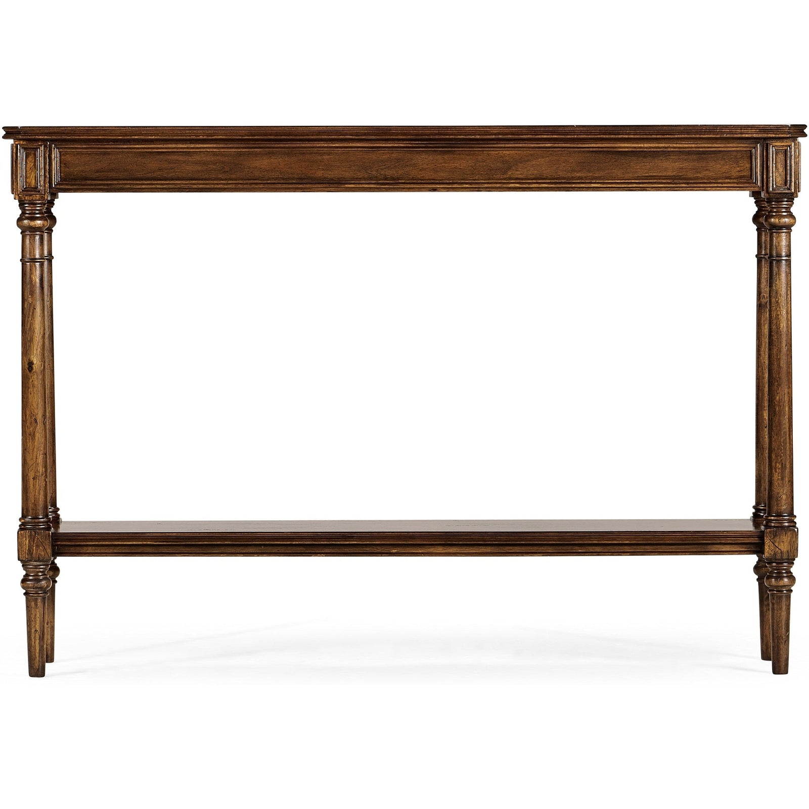 Jonathan Charles Curated Country Living Style Narrow Walnut Console