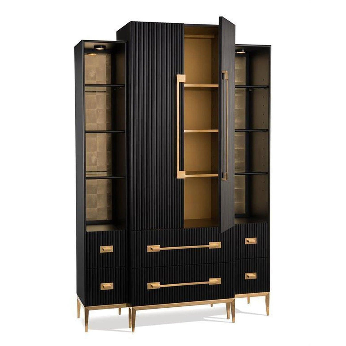John Richard Black Satin Cabinet