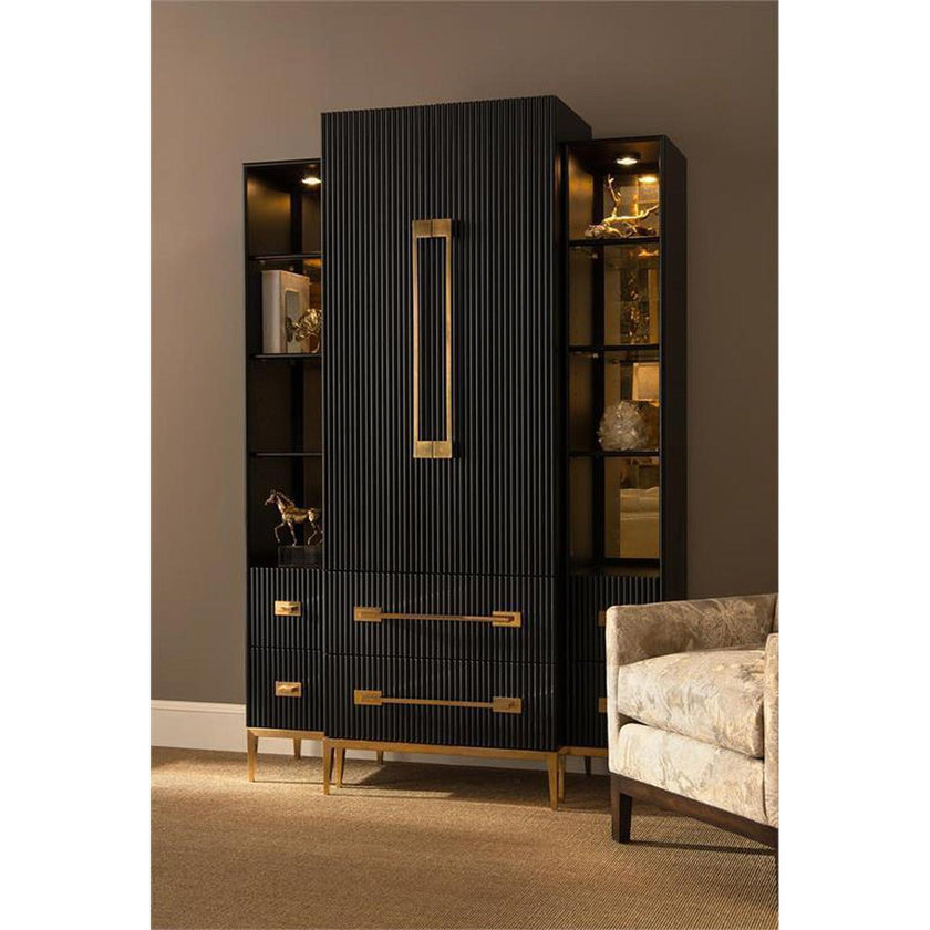 John Richard Black Satin Cabinet