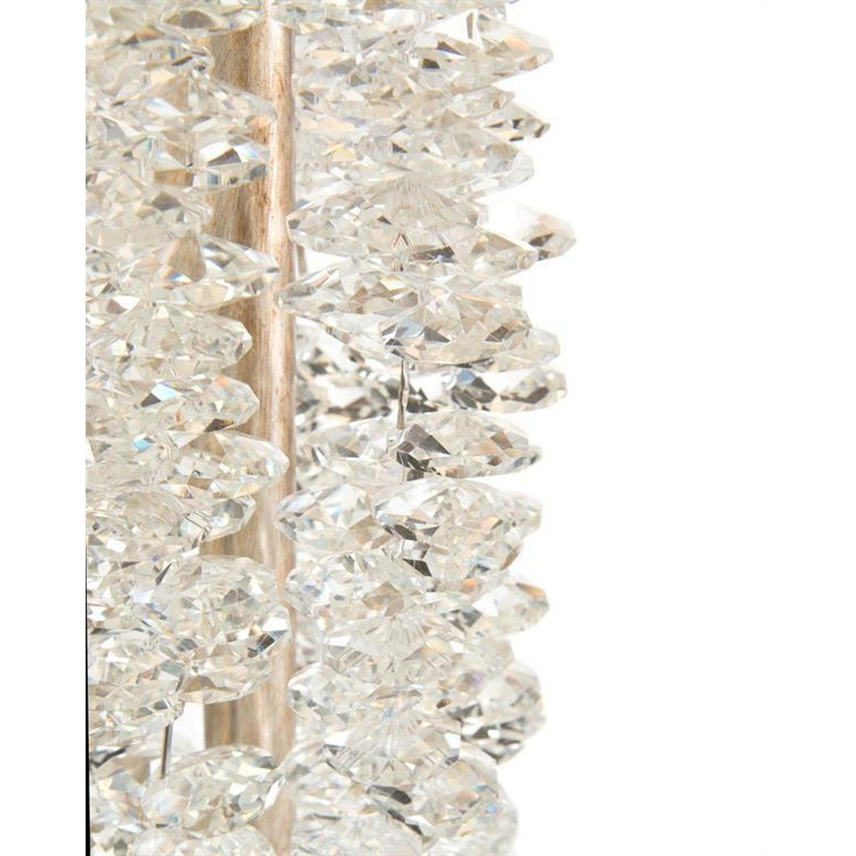John Richard Cascading Crystal Waterfall Floor Lamp