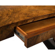 John Richard Curved Walnut Desk
