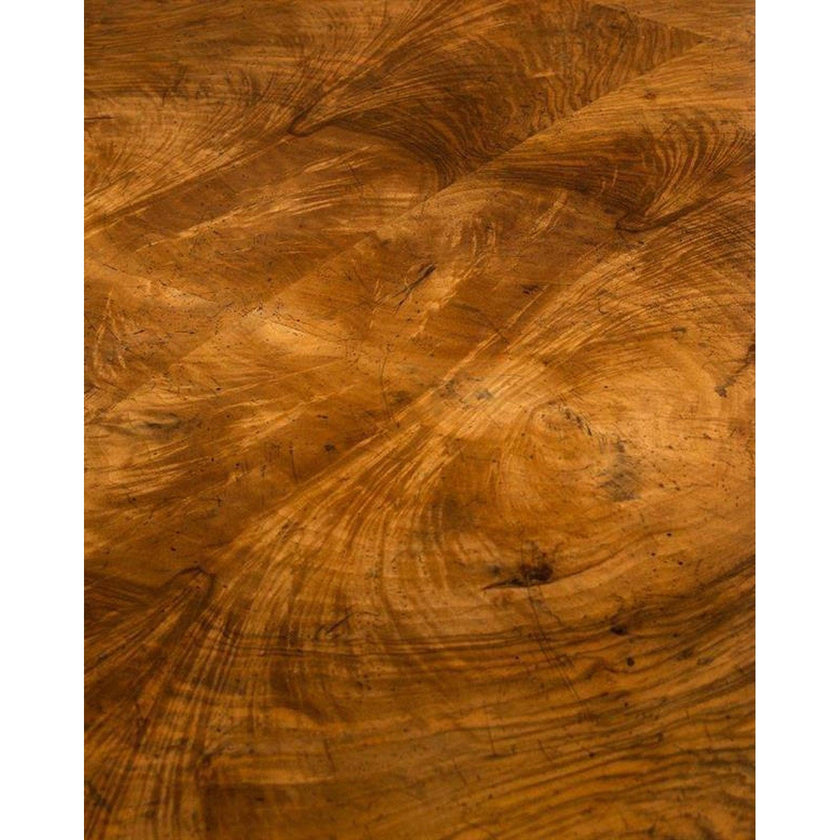John Richard Curved Walnut Desk