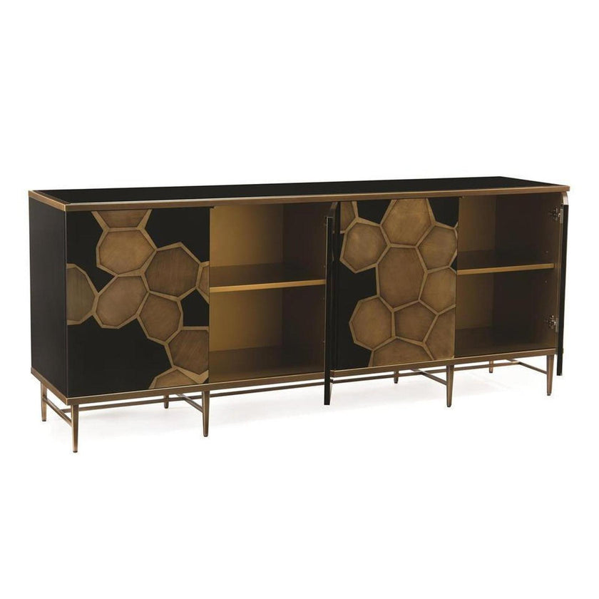 John Richard Honeycomb Credenza
