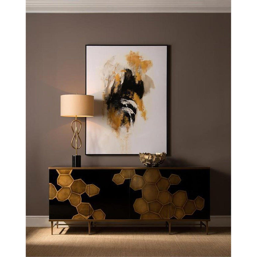 John Richard Honeycomb Credenza