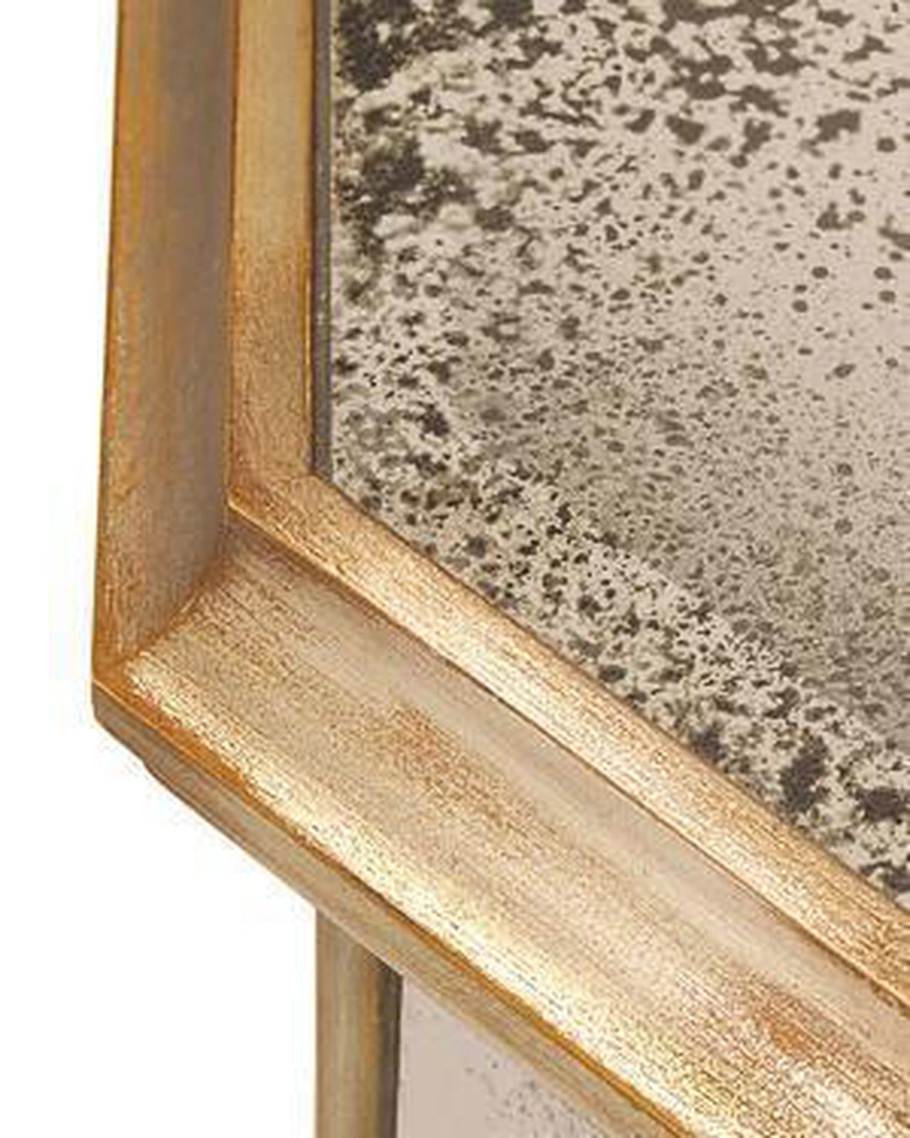 John Richard Juno Foxed Mirror Four Door Credenza