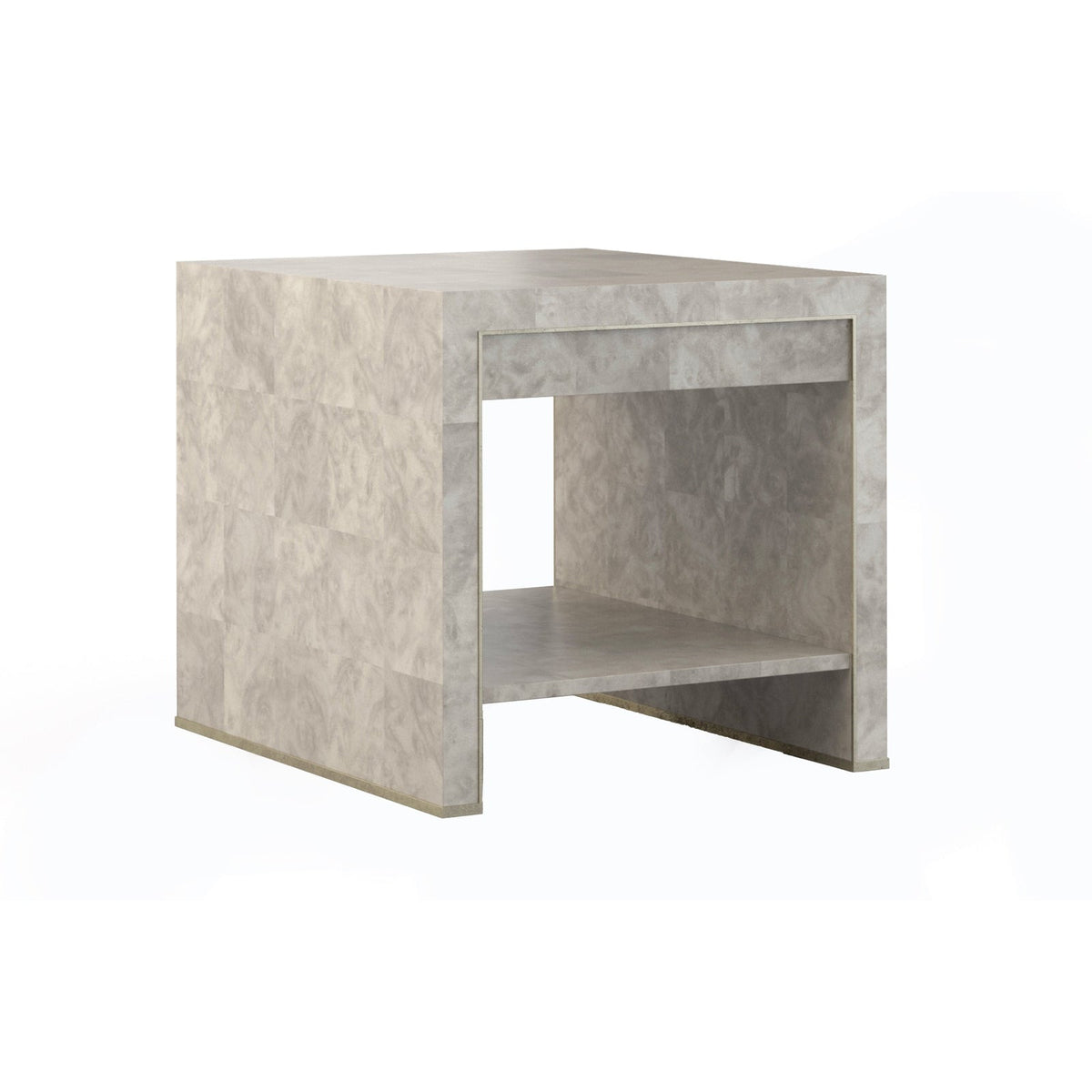 Jonathan Charles Surge Madrona Burl End Table