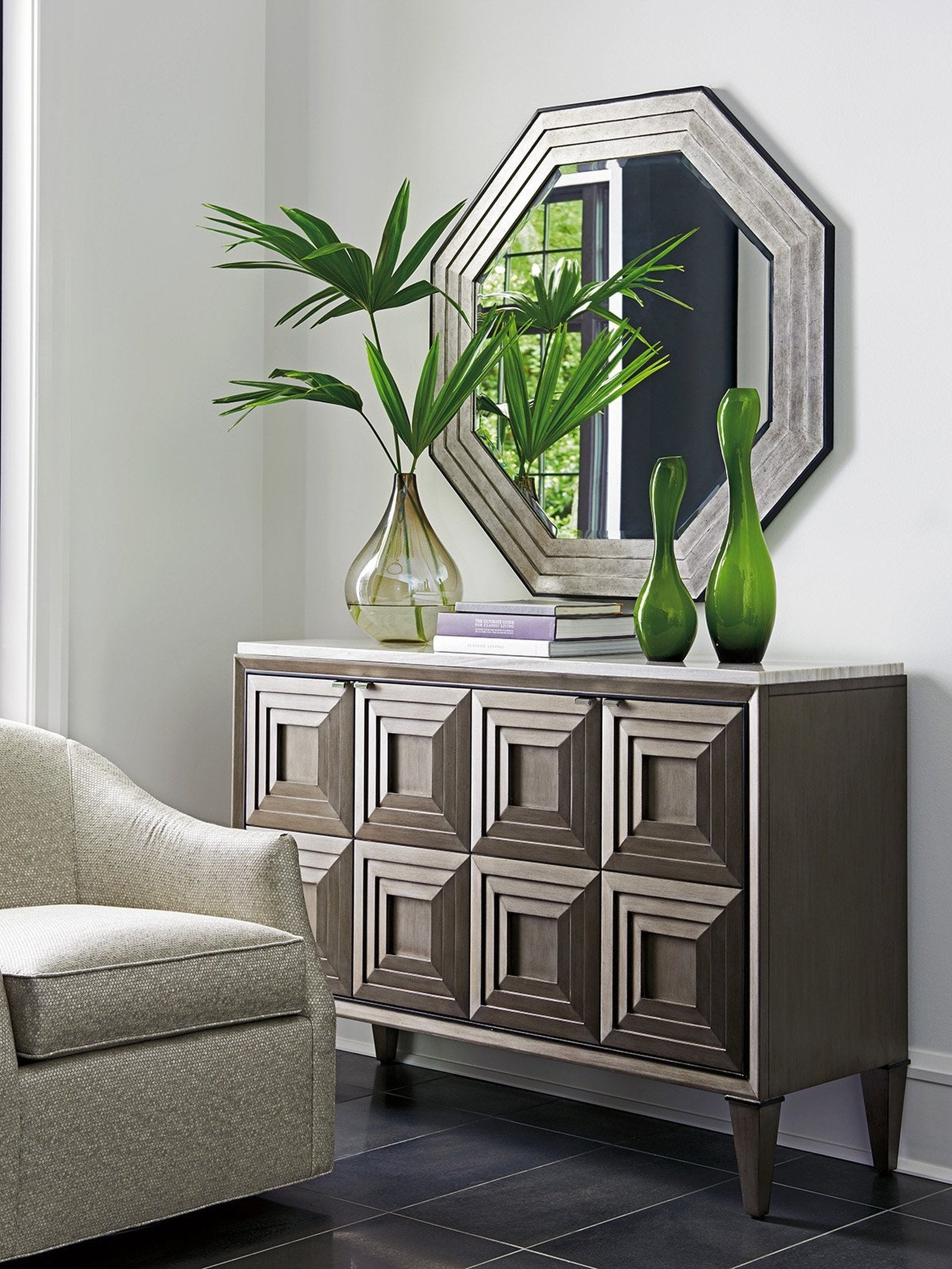 Lexington Ariana Latour Octagonal Mirror